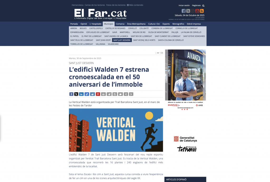 El far - Vertical Walden