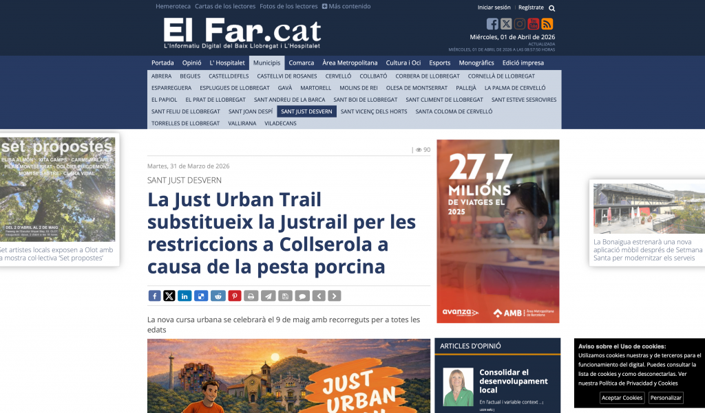 JUST URBAN TRAIL - EL FAR